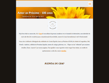Tablet Screenshot of amoraoproximo-104anos.webnode.com.br