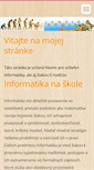 Mobile Screenshot of martinajobbagy.webnode.sk