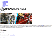 Tablet Screenshot of falcongym.webnode.cz