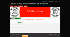 Desktop Screenshot of hvozdnice-sk.webnode.cz