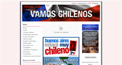 Desktop Screenshot of chilenostodos.webnode.com.ar