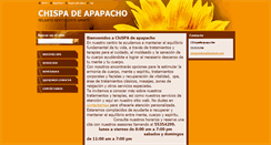 Desktop Screenshot of chispadeapapacho.webnode.mx