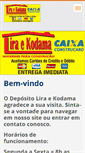 Mobile Screenshot of liraekodama.webnode.com.br