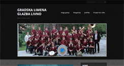 Desktop Screenshot of limena-glazba-livno.webnode.com