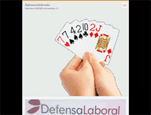 Tablet Screenshot of defensoreslaborales.webnode.mx