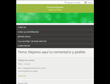 Tablet Screenshot of cursos-de-japones.webnode.es