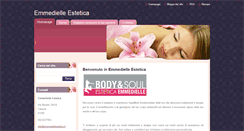 Desktop Screenshot of esteticaemmedielle.webnode.it