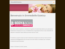 Tablet Screenshot of esteticaemmedielle.webnode.it