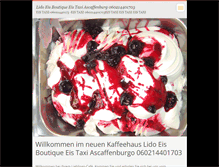 Tablet Screenshot of lidoeisboutique.webnode.com