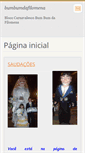 Mobile Screenshot of bumbumdafilomena.webnode.com.br