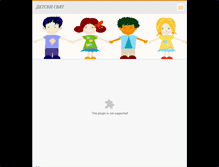 Tablet Screenshot of detski-sviat.webnode.com