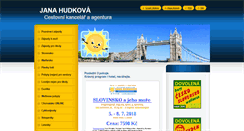 Desktop Screenshot of janahudkova.webnode.cz