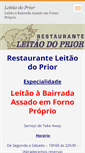 Mobile Screenshot of leitaodoprior.webnode.com