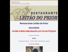 Tablet Screenshot of leitaodoprior.webnode.com