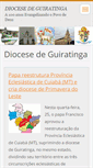 Mobile Screenshot of diocguiratinga.webnode.com.br