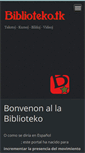 Mobile Screenshot of biblioteko.webnode.com