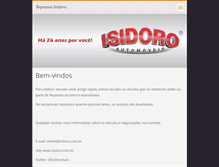 Tablet Screenshot of isidoroautomoveis.webnode.com.br