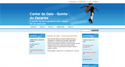 Desktop Screenshot of cantardegalo.webnode.pt