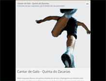 Tablet Screenshot of cantardegalo.webnode.pt