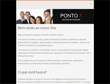 Tablet Screenshot of ponto1.webnode.com.br
