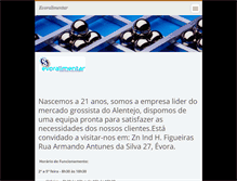 Tablet Screenshot of evoralimentar.webnode.pt