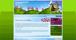 Desktop Screenshot of fun4partyanimals.webnode.com