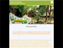 Tablet Screenshot of amazonjungleecolodge.webnode.com