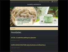 Tablet Screenshot of biophitus.webnode.com.br