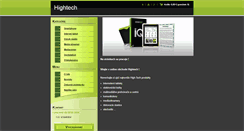 Desktop Screenshot of eshophightech.webnode.sk