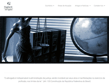 Tablet Screenshot of gagliardiadvogados.webnode.com.br