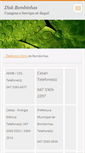 Mobile Screenshot of diskbombinhas.webnode.com.br