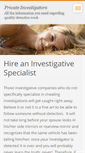 Mobile Screenshot of private-investigators.webnode.com