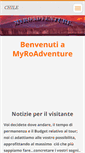 Mobile Screenshot of myroadventure.webnode.es