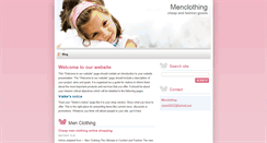 Desktop Screenshot of menclothing.webnode.com