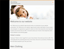 Tablet Screenshot of menclothing.webnode.com