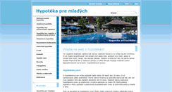 Desktop Screenshot of hypotekapremladych.webnode.sk