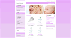 Desktop Screenshot of mamanatural.webnode.it
