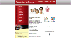 Desktop Screenshot of colegiovaledoguapore.webnode.com.br