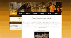 Desktop Screenshot of dakkaoulledchamal.webnode.nl