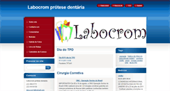 Desktop Screenshot of labocrom.webnode.com.br