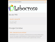 Tablet Screenshot of labocrom.webnode.com.br