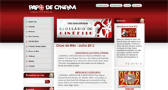 Desktop Screenshot of papodecinema.webnode.com