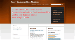 Desktop Screenshot of marianneriosmartins.webnode.com.br