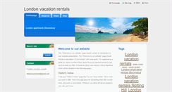 Desktop Screenshot of londonhideaways.webnode.com