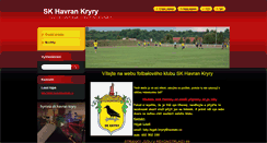 Desktop Screenshot of havrankryry.webnode.cz
