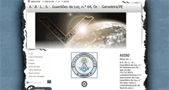 Desktop Screenshot of guardioesdaluz64.webnode.com.br