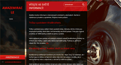 Desktop Screenshot of amazemiracle.webnode.cz
