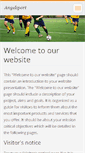 Mobile Screenshot of angelsport.webnode.com