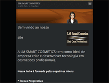 Tablet Screenshot of lmsmartcosmetics.webnode.com.br