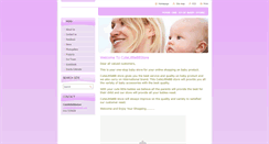Desktop Screenshot of cutelittlebbstore.webnode.com